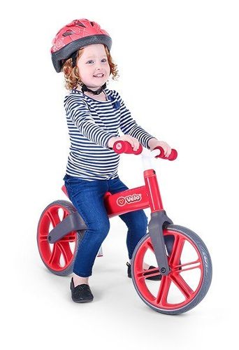 Rowerek biegowy Velo balance czerwony na Arena.pl