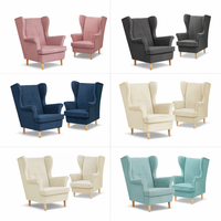 Fotel uszak skandynawski Ari Hunter