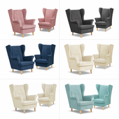 Fotel uszak skandynawski Ari Hunter