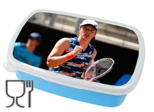 Pojemnik śniadaniowy - Lunchbox - Iga Świątek dla fana/fanki na Arena.pl