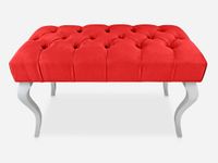 Ławka Pikowana Sabre Tapicerowana bench4home Pufa Ławeczka Przedpokój
