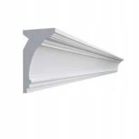 Listwa karniszowa LED 2m DLO27 9,5cm x 5cm maskownica osłona szyny ozdobna