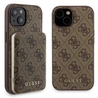 Zestaw Guess GUBPM5P15S4GEMGW iPhone 15 6.1" hardcase + Powerbank 5000mAh