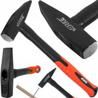 MŁOTEK ŚLUSARSKI STALOWY WŁÓKNO SZKLANE FIBERGLASS 1000G 1 KG ODPORNY