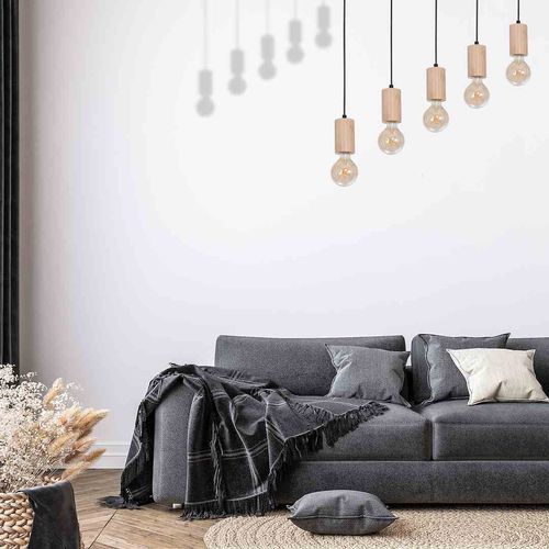 LAMPA WISZĄCA LINES 5XE27 na Arena.pl