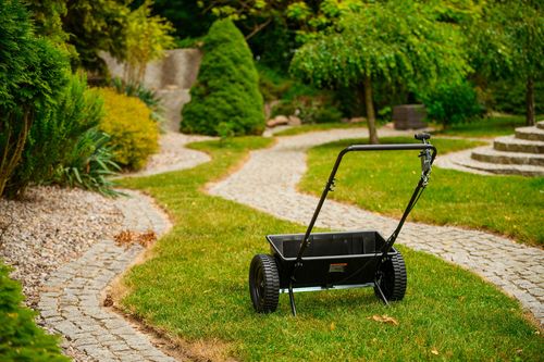 CEDRUS SP31516 SIEWNIK ROZSIEWACZ OGRODOWY DO NASION NAWOZÓW NAWOZU SOLI PIASKU 27kg / 60cm na Arena.pl