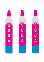 Soda gaz 425g do butli nabój co2 BIO 3x