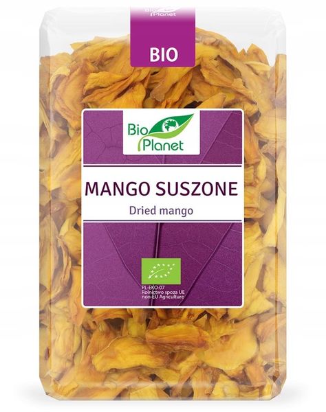 Mango suszone BIO 1kg - Bio Planet zdjęcie 1