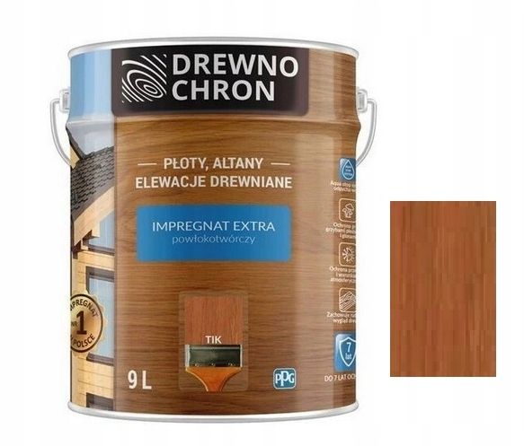 Drewnochron Impregnat Extra 9l Tik zdjęcie 2
