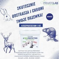 Preparat odstraszcz dzikich zwierząt przeciwko obgryzaniu drzew 1 kg
