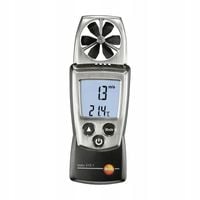 Anemometr z pomiarem temperatury wiatromierz testo