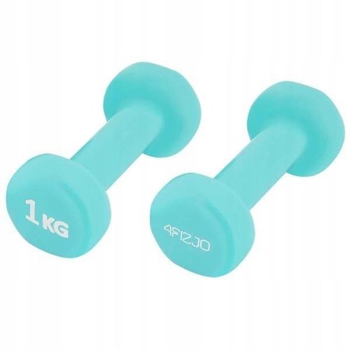 HANTELKI do ćwiczeń 4FIZJO ciężarki żeliwne 2x1kg na Arena.pl