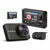 Wideorejestrator FineVu rejestrator KAMERA cofania FHD GPS HDR ADAS RADARY