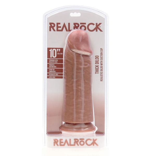 Extra Thick Straight Without Balls 25,4 Cm - Tan zdjęcie 2