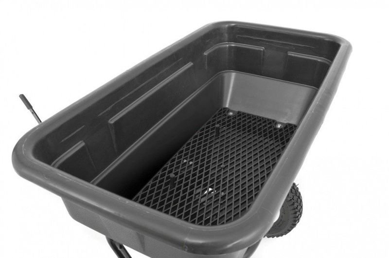 CEDRUS SP31507 SIEWNIK ROZSIEWACZ DO TRAKTORKA OGRODOWY DO NASION NAWOZU NAWOZÓW SOLI PIASKU - Poj. 29 L zdjęcie 11