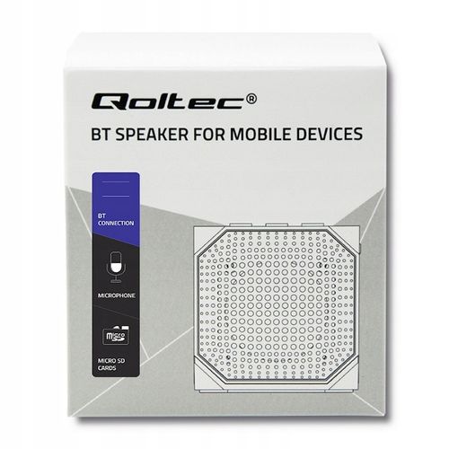 Qoltec Przenośny głośnik Bluetooth 3W | Double spe na Arena.pl