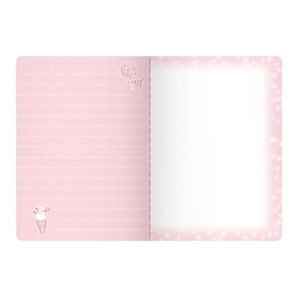 Mały Notes z Naklejkami - Gorjuss - Fairground – Carousel zdjęcie 3