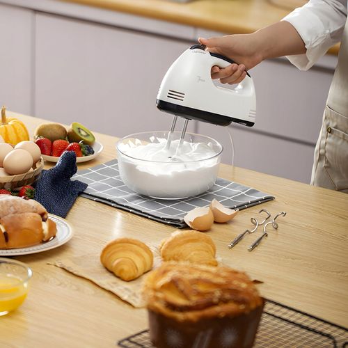 Mikser robot kuchenny ręczny 7 prędkości 4 końcówki 260 W na Arena.pl