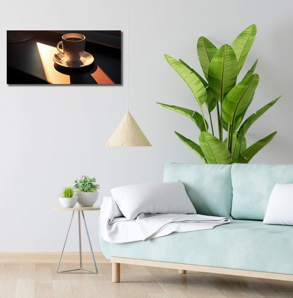 Obraz 70x30cm Kawa o Poranku zdjęcie 2