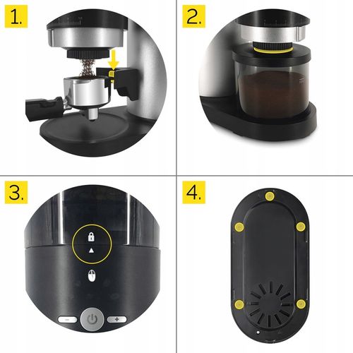 Żarnowy elektryczny młynek kawy Yoer 350W automatyczny +43 Poziomy na Arena.pl