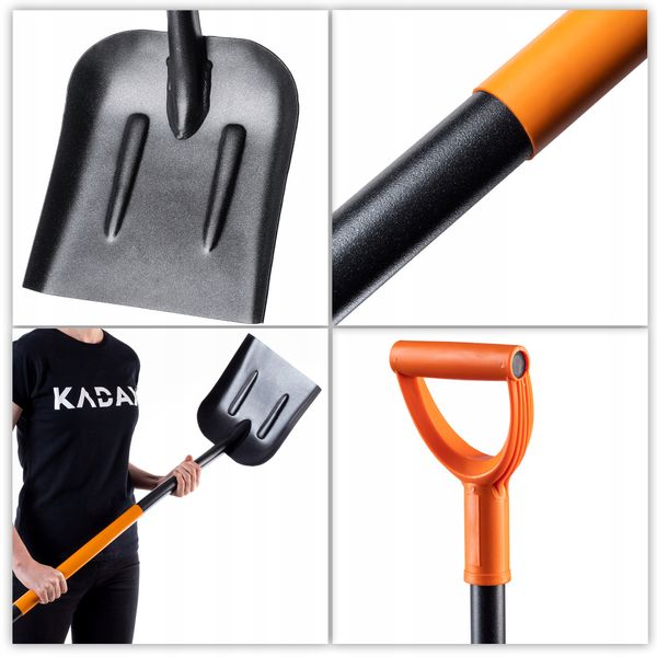 ŁOPATA PIASKOWA DO PIASKU WĘGLA HARTOWANA 132cm zdjęcie 8