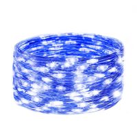 Lampki choinkowe 50 LED druciki mikro na baterie