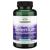 SWANSON Selenium L-Selenomethionine 100 mcg (300 kaps.)