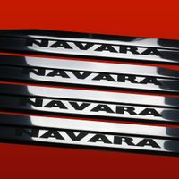 Listwa progowa NISSAN NAVARA D40 Stal nierdzewna 304 połysk 4szt