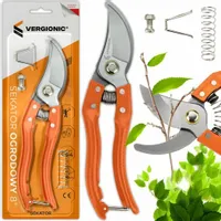 Sekator do gałęzi ogrodowy ręczny stalowy nożycowy MOCNY cięcia krzewów