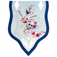 Firana dzięcięca PANEL ekran drukowany KRAINA LODU Olaf Frozen 50x140