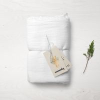 Otulacz Muślinowy | Kocyk 120x120 cm  Biały