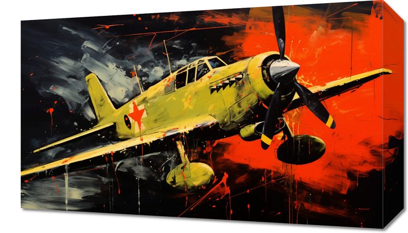 Obraz 50x30cm Barwny Przelot zdjęcie 1