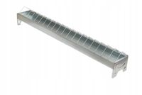 KARMIDŁO KORYTKO 100 CM DLA DROBIU OCYNK METALOWE