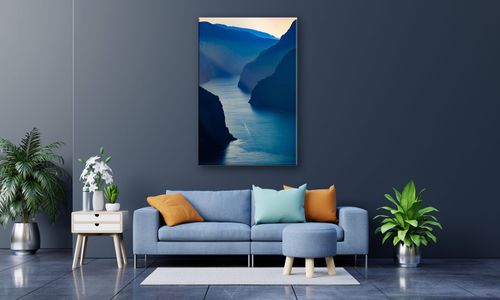 OBRAZ NA PŁÓTNIE PROSTOKĄTNY - Zatoka na Arena.pl