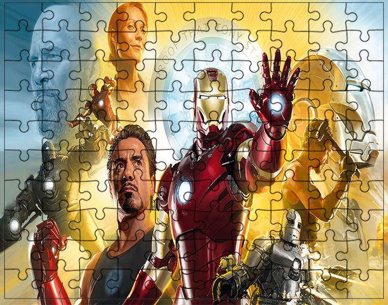 Puzzle Ironman zdjęcie 1