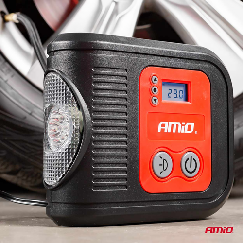 Kompresor Samochodowy Cyfrowy LED LCD 12V 150 PSI 10 BAR Pompka Sprężarka na Arena.pl