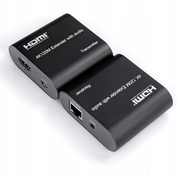 Konwerter HDMI na LAN Spacetronik SPH-HLC54 4Kjack zdjęcie 4