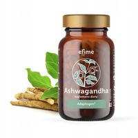 ASHWAGANDHA KSM-66 Mocny Standaryzowany ekstrakt Stres relaks Sen 60 szt