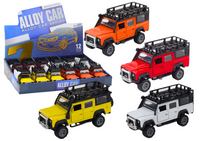 Autko Terenowe 1:32 Światła Dźwięki Napęd Otwierane Drzwi Metalowy