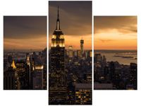 OBRAZ PANORAMA MIASTA NOWY JORK