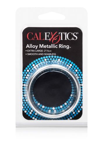 pierścień-alloy metallic ring - xl na Arena.pl