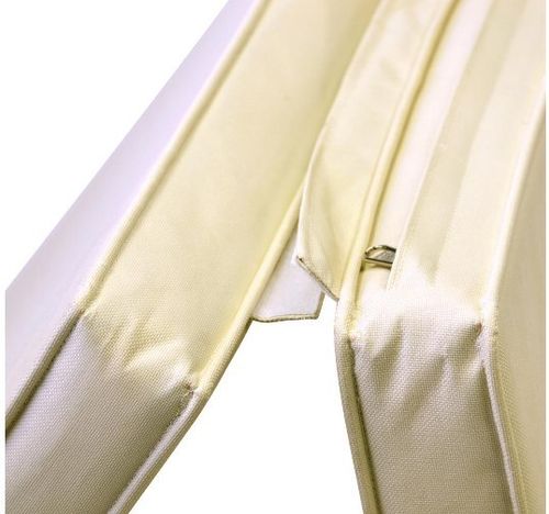 Materac z poduszką Garth - kremowa na Arena.pl