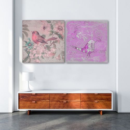 Deco Panel, Ptak, abstrakcja 80x80 na Arena.pl