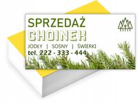 Wizytówki firmowe Foliowane 1000szt różne wzory SPRZEDAŻ CHOINEK