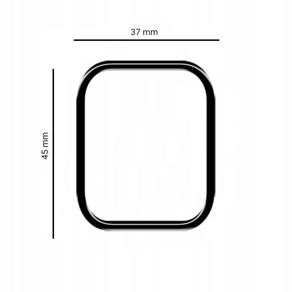 Spacecase Hybrid Glass Realme Watch 3 zdjęcie 4