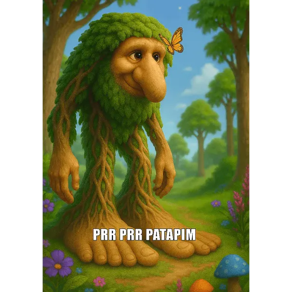 Puzzle 200 elementów. BrainRots. Prr Prr Patapim zdjęcie 2