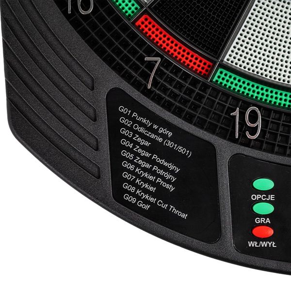 DART TARCZA ELEKTRONICZNA DO GRY W RZUTKI FORT zdjęcie 11
