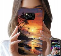 ETUI DO XIAOMI POCO X3 - PLAŻA, WAKACJE, TROPIKALNA WYSPA OBUDOWA