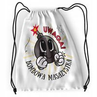 Plecak Sportowy Szkolny Masażystki Worek Torba Z Nadrukiem Ze Zdjęciem
