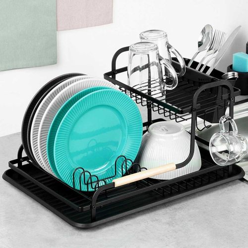 suszarka ociekacz do naczyń 2 poziomowa vilde 229157 na Arena.pl